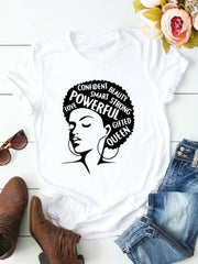 Load image into Gallery viewer, Afro Print T-Shirt