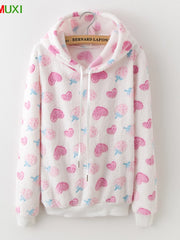 Load image into Gallery viewer, Comfy Long Sleeve Hoodie Sweater