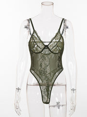 Load image into Gallery viewer, Sheer Lace Bodysuit