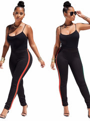 Load image into Gallery viewer, Two Piece Tracksuit w/ Spaghetti Strap Tank Top
