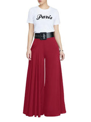 Load image into Gallery viewer, Loose Stretch High Waist Wide Leg  Pants