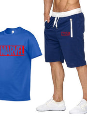 Load image into Gallery viewer, Cotton T Shirt & Shorts Set