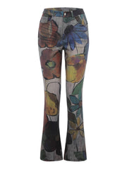 Load image into Gallery viewer, Floral Print Pants