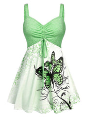 Load image into Gallery viewer, Butterfly Print Dress