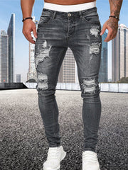 Load image into Gallery viewer, Ripped Skinny Jeans