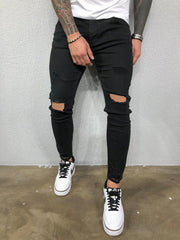 Load image into Gallery viewer, Ripped Skinny Jeans
