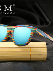 Load image into Gallery viewer, Wooden frame Sunglasses