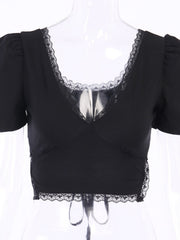 Load image into Gallery viewer, Gothic Crop Top