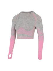 Load image into Gallery viewer, Long Sleeve Top & Legging Fitness Outfit