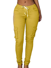 Load image into Gallery viewer, Elastic Skinny Pencil Pants