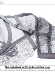 Load image into Gallery viewer, Luxurious Bra & Panties Lace Lingerie Set