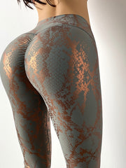 Load image into Gallery viewer, Snakeskin High Waist Leggings