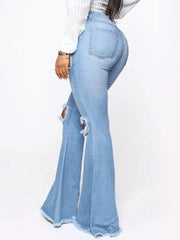 Load image into Gallery viewer, Jeans w/ Flared Legs