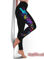 Load image into Gallery viewer, Cool Art Print Leggings