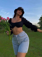 Load image into Gallery viewer, Lantern Sleeve Top