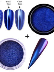 Load image into Gallery viewer, Metallic Color Nail Powder