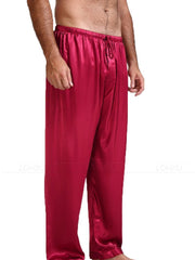 Load image into Gallery viewer, Men's Satin Silk Soft Pajamas Pants