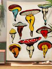 Load image into Gallery viewer, Tapestry Mushrooms Art