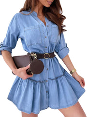 Load image into Gallery viewer, Denim Dress