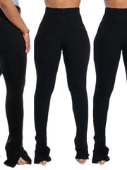 Load image into Gallery viewer, Side Slit Legs Pants