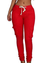 Load image into Gallery viewer, Elastic Skinny Pencil Pants