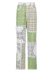 Load image into Gallery viewer, Patchwork Pants