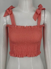 Load image into Gallery viewer, Tube Crop Top with Bow Tie