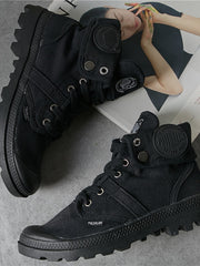 Load image into Gallery viewer, Women's Canvas Ankle Boots