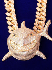 Load image into Gallery viewer, Shark Pendant Necklace