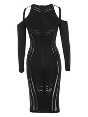 Load image into Gallery viewer, Hollow Out Bodycon Dress