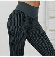 Load image into Gallery viewer, High Waist Booty Enhancing Texture Leggings