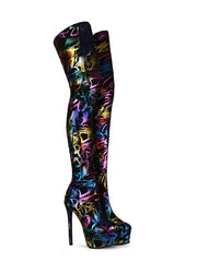 Load image into Gallery viewer, Thigh High Boots S