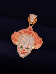 Load image into Gallery viewer, Clown Pendant Necklace