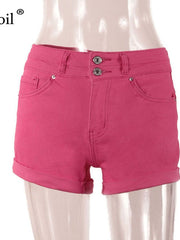 Load image into Gallery viewer, High Waist Shorts