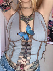 Load image into Gallery viewer, Backless Halter Tops