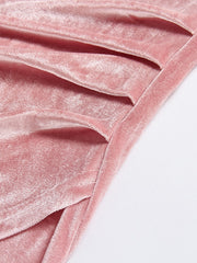 Load image into Gallery viewer, Long-Sleeve Velvet Dress