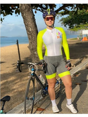 Load image into Gallery viewer, Long Sleeve Cycling Suit