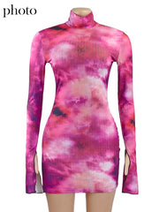 Load image into Gallery viewer, Long Sleeve Bodycon Dress