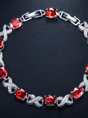 Load image into Gallery viewer, Sterling Silver Gemstone Bracelets