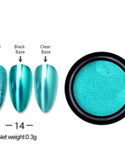 Load image into Gallery viewer, Metallic Color Nail Powder