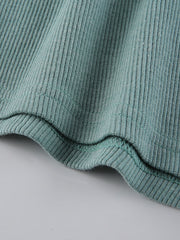 Load image into Gallery viewer, Long Sleeves Ribbed Romper