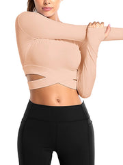 Load image into Gallery viewer, Long Sleeve Fitness Top