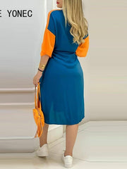 Load image into Gallery viewer, Long Shirt Dress