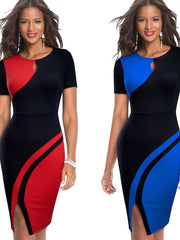 Load image into Gallery viewer, Elegant Two Tone Dress