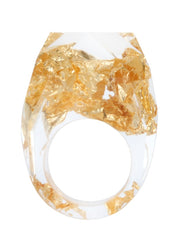 Load image into Gallery viewer, Handmade Dried Flower Resin Ring