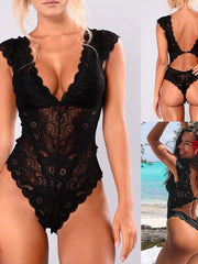 Load image into Gallery viewer, Bodysuit Lingerie Lace