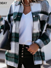 Load image into Gallery viewer, Plaid Long Sleeve Shirt