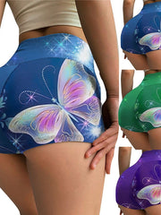 Load image into Gallery viewer, High Waist Print Shorts