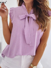 Load image into Gallery viewer, Bow Blouse