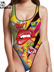 Load image into Gallery viewer, Cool Print Swimsuit